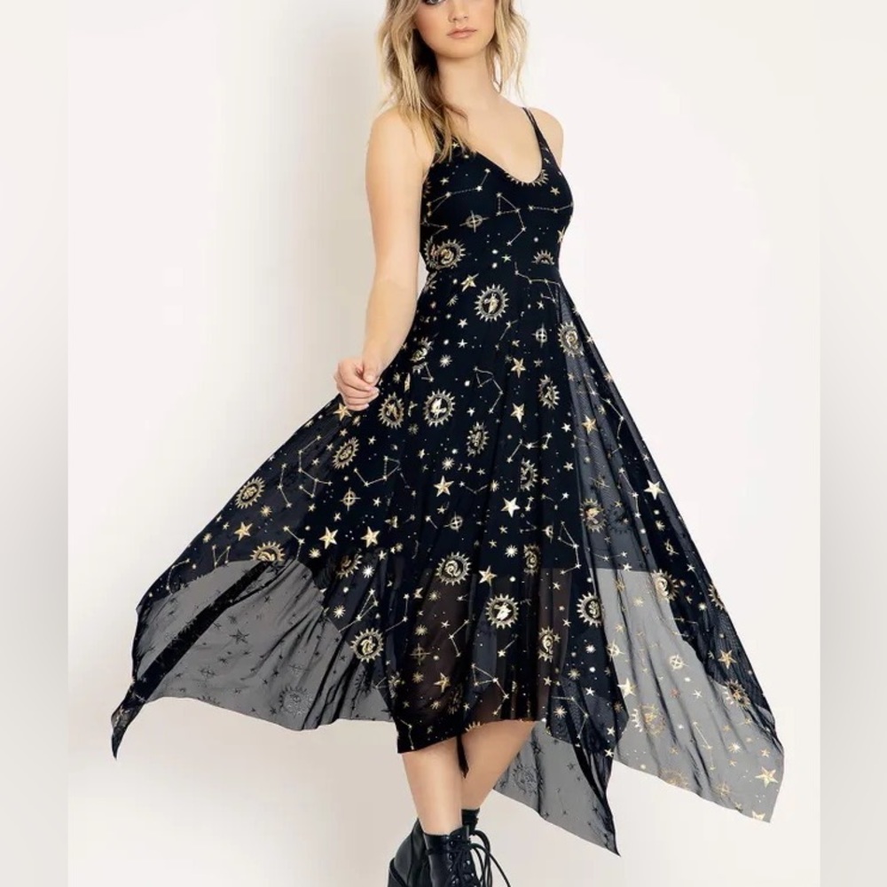 BLACKMILK X HARRY POTTER - Magic Mascots Handkerchief Dress - S